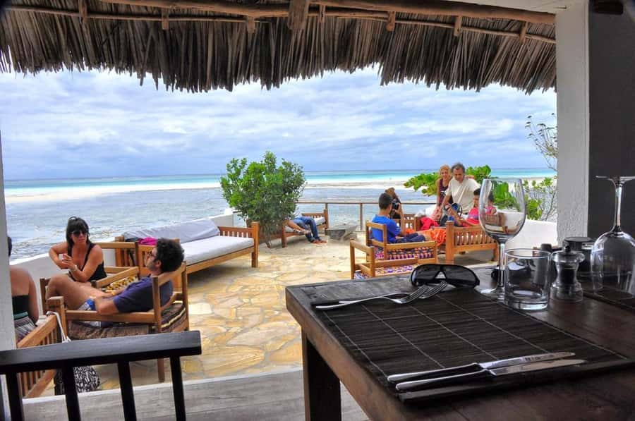 Swim with turtles at Salaam cave & The rock restaurant visit - Hotel pickup across Zanzibar