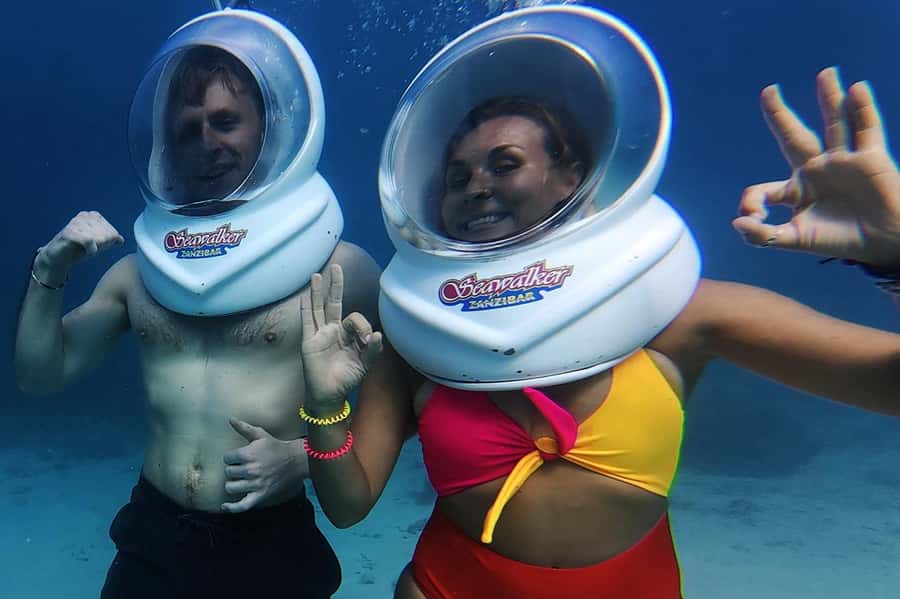 Underwater Walking Experience in Zanzibar,No Swimming Needed - The real timing: two hours on paper, longer in practice