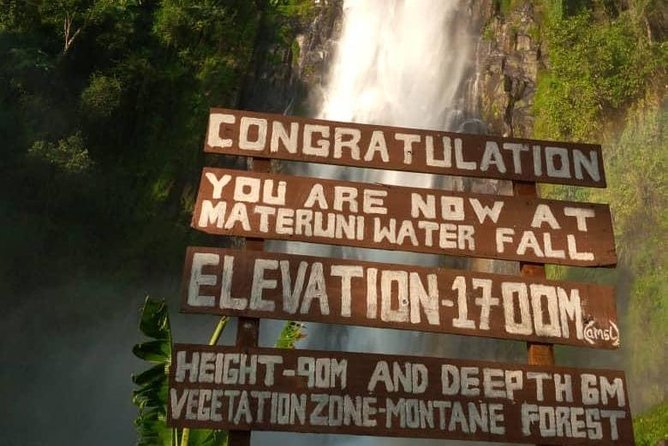 Waterfalls, Coffee, Hotsprings, Food Cuisine, & Serval Wildlife - Hiking the one-hour trail to Materuni Waterfalls