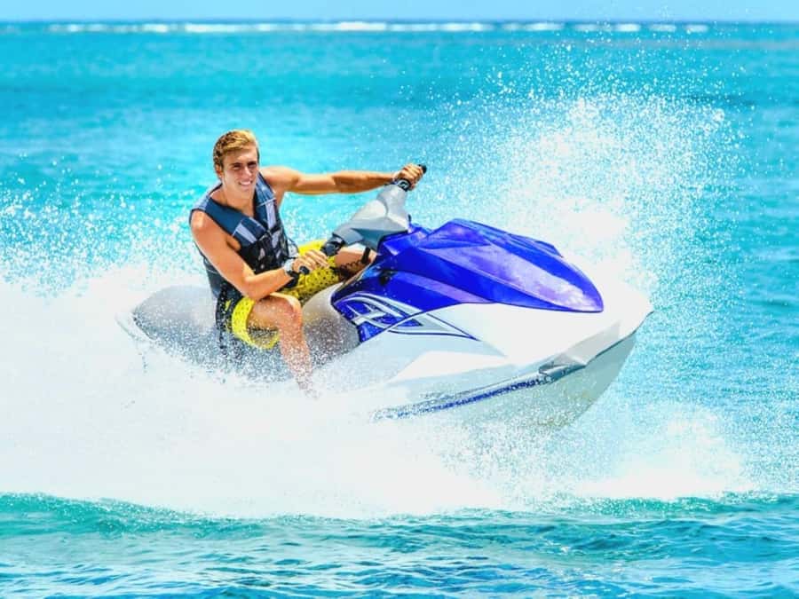 Zanzibar Jetski adventure tour - Setting out from Kendwa Beach