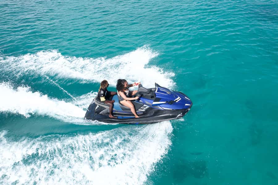 Zanzibar: Jetski with Hotel Pickup, Drone Photos & Video - A fast ocean outing from Nungwi or Kendwa