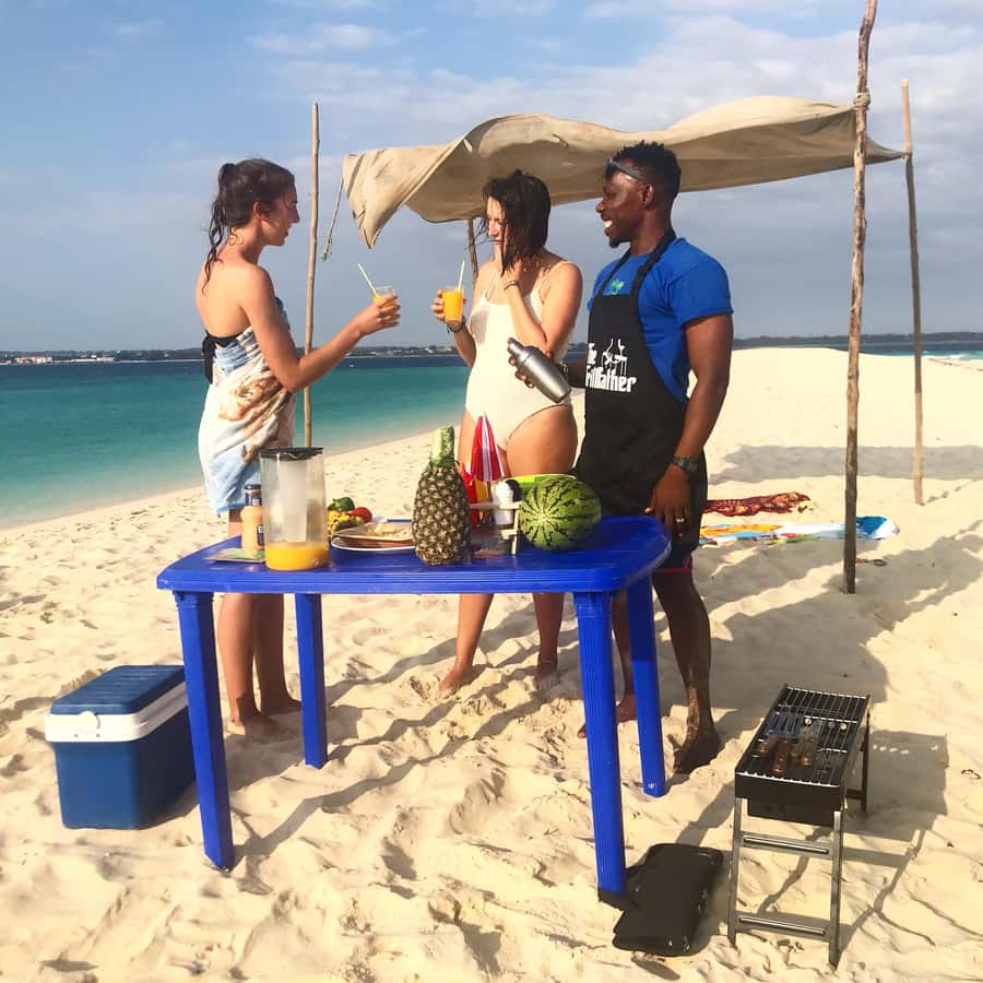 Zanzibar: Nakupenda Sandbank and Prison Island Tour & Lunch - Nakupenda Sandbank and the changing tide