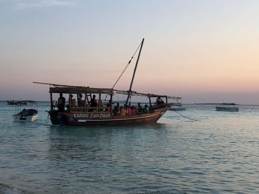 Zanzibar: Sunset Dhow Cruise - Setting Out From Nungwi Beach