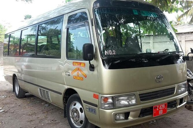 Zanzibar Taxi Service - Meeting your driver at Zanzibar Airport